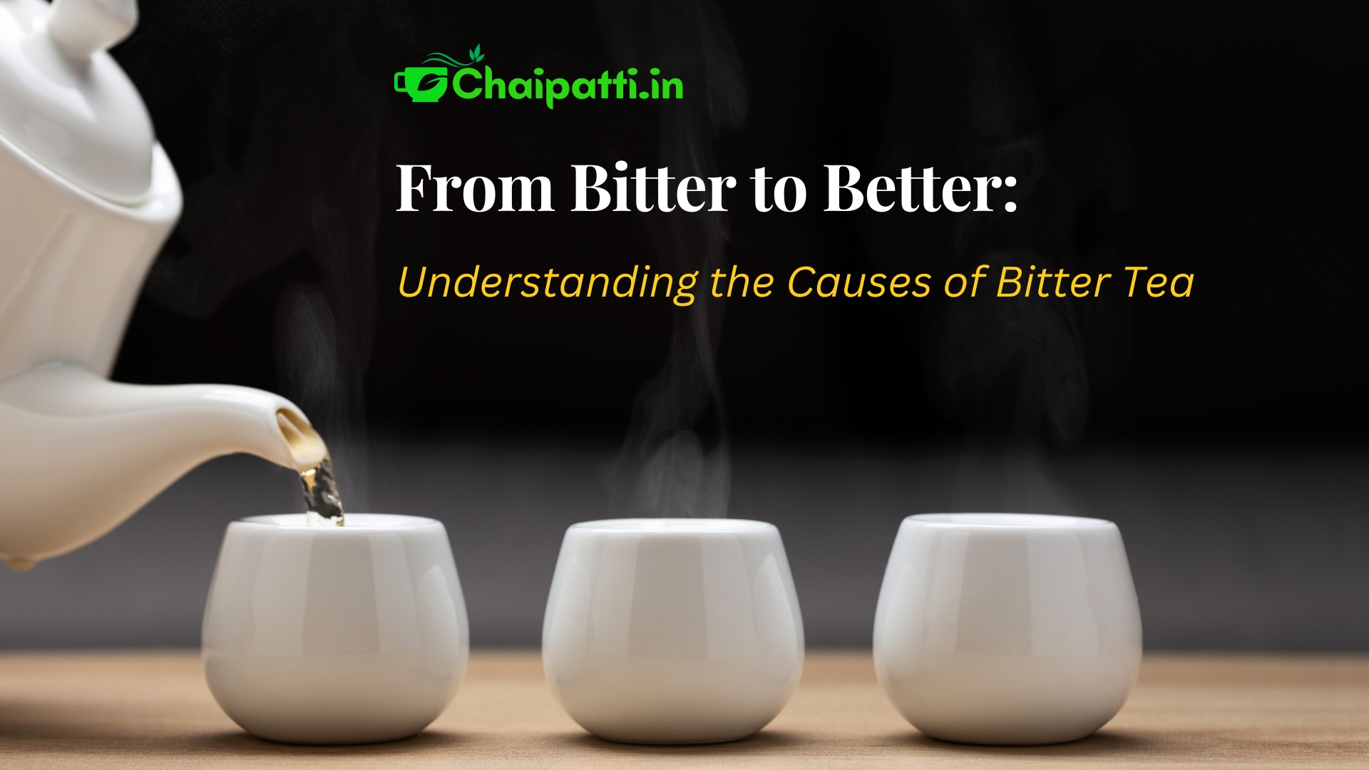 From Bitter to Better: Understanding the Causes of Bitter Tea